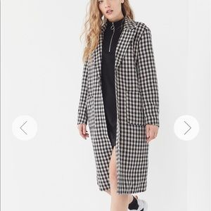 Urban outfitters longline coat